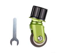 Gdfnmogo Ruedas direccionales auxiliares, Para plegable bsike P8 P10, Aleación de aluminio Empuje Ruedas con suave bsearings, Rubsbser Pequeñas ruedas de tela, Para una Maniobra mejorada Y(H)