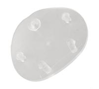 Gdfnmogo Sello de silicona para tanque de inodoro Vormax 7381424-100.0070A de doble solapa, junta blanca de 83.6 mm compatible con válvula de descarga estándar, no requiere herramientas