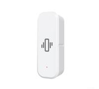Gdfnmogo Sensor de vibración de movimiento, detector de movimiento de monitoreo remoto, alarma de batería baja para alarmas de seguridad del hogar y automatización, dispositivo inteligente para el