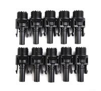 Gdfnmogo Sistema confiable de los conectores solares del picovoltio de la prenda impermeable IP67 de diez tipos masculinos/femeninos compatibles con diversos para los cables del AWG