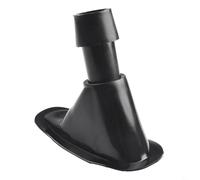 Gdfnmogo Sombrilla de pesca de plástico Plus para botes inflables, kayaks, acuáticos y soporte de base de caña, aplicación multiusos para base, color negro