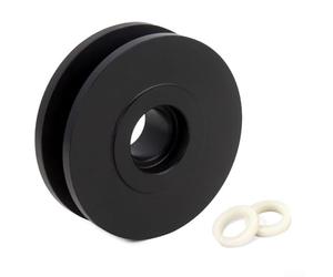 Gdfnmogo Soporte de cadena de bicicleta de repuesto para cadena de bicicleta de eje pasante de 12 mm con anillos de esponja para proteger la cadena y el marco de la bicicleta