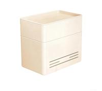 Gdfnmogo Soporte de papel higiénico sin taladro para paredes de baño, diseñado para sostener papel higiénico y pequeños artículos de almacenamiento, resistente a la humedad del baño (B)