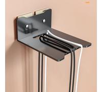 Gdfnmogo Soporte de pared de metal para cámara CCTV interior, soporte de cámara ajustable de acero laminado en frío para oficina en casa Monitori con instalación estable y visión óptima (L)