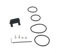 Gdfnmogo Soporte de PVC negro para bicicleta, doble tornillo para encuadernación, plegable, para carretera de montaña, para fijación de número Plus para cuerda, para bicicleta y asiento (B)