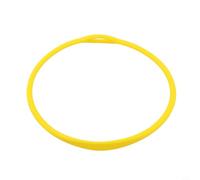 Gdfnmogo Soporte regulador de buceo, cuello de silicona para reguladores de segunda etapa, diseño elástico cómodo, posicionamiento a nivel de barbilla, di (amarillo)