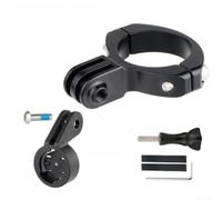 Gdfnmogo Soporte y adaptador para tija de sillín de luz trasera de bicicleta, para Magicshine RN120 SEEMEE y Flare RT, soporte de cámara de acción de aleación de aluminio CNC con interfaz de 3 puntas