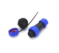 Gdfnmogo SP13 IP68 - Conector impermeable de aviación y enchufe, tipo soldadura con carcasa PA66 para, opciones de 2 a 7 pines, tamaño del cable Φ4-6 mm, cura nominal (5 pines)