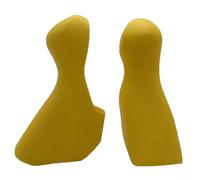 Gdfnmogo ST-5700 105 - Capuchas de palanca de freno, cubierta de goma para palanca de cambios de bicicleta, compatible con grupo 105 de 10 velocidades (amarillo)