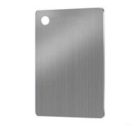 Gdfnmogo Tabla de cortar de acero inoxidable para cocina, resistente a la humedad y preparación, para limpiar, para uso doméstico (36 x 25)