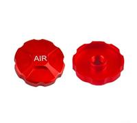 Gdfnmogo Tapa superior de horquilla de suspensión delantera de aleación de aluminio para bicicleta de montaña y carretera para bicicleta, protector de válvula de gas para pieza, componente de tapa