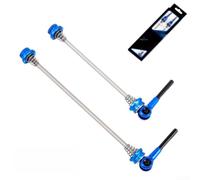 Gdfnmogo TC4 - Juego de pinchos de liberación rápida para bicicleta de aleación, 52 g, palancas de eje de eje MTB de carretera ligera, para ruedas delanteras de 100 mm y traseras de 135 mm, piezas de