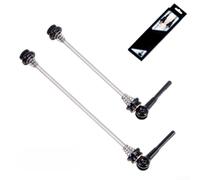 Gdfnmogo TC4 - Juego de pinchos de liberación rápida para bicicleta de aleación, 52 g, palancas de eje de eje MTB de carretera ligera, para ruedas delanteras de 100 mm y traseras de 135 mm, piezas de