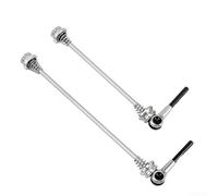 Gdfnmogo TC4 - Juego de pinchos de liberación rápida para bicicleta de aleación, 52 g, palancas de eje de eje MTB de carretera ligera, para ruedas delanteras de 100 mm y traseras de 135 mm, piezas de