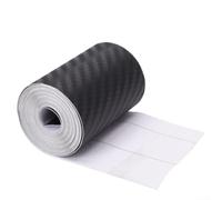Gdfnmogo Technology Película protectora de pintura, protector de umbral de puerta de fibra de carbono, impermeable, anti arañazos, cinta adhesiva para espejo lateral del vehículo y cubierta de