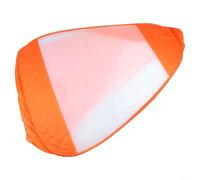 Gdfnmogo Tienda de campaña de meditación budista plegable con protección contra insectos de malla, tela Oxford, cabaña para meditación al aire libre (naranja)