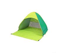 Gdfnmogo Tienda de campaña de playa de apertura rápida con protección UV UPF50+, refugio automático para acampar al aire libre, pesca, toldo portátil y ligero (verde)