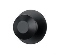 Gdfnmogo Tirador de cajón redondo de metal para puertas de gabinete, perilla de estilo europeo de un solo agujero con construcción de aleación de zinc, instalación de perforación, 40 x 28 x 26 mm