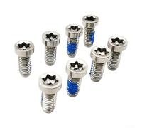 Gdfnmogo Tornillos de plato de acero inoxidable, para bicicleta de carretera SRAM AXS de 12 velocidades con medidor de potencia QUARQ, tornillos de biela resistentes a la corrosión 304 T20 cabeza Torx