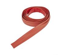 Gdfnmogo TPE - Tira de transición de suelo de 2 m con respaldo para una transición sin costuras y antideslizante entre alfombras y azulejos o suelos laminados (2 m, marrón)