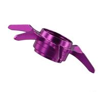 Gdfnmogo Valiant para Eagle II Six Unloading Series Fishing and Drag para Star Alloy Brake Baitcast - Carretes de llave para carrete de aluminio Diame de 60 mm Kestrel para CNC (morado)