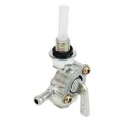 Gdfnmogo Válvula de cierre de grifo de combustible con filtro para tanque de gasolina, entrada M10 x 1.25, salida de manguera de 1/4 pulgadas, interruptor de encendido/apagado de 90 grados, compatible