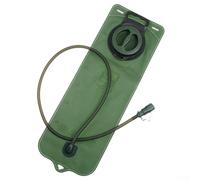 Gdfnmogo Vejiga de hidratación para exteriores de 3 litros con boquilla de silicona a prueba de fugas, tubo para beber manos y puerto de llenado de boca grande para senderismo, ciclismo