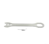 Gdfnmogo Vintage - Llave de pedalier de bicicleta de acero de 270 mm para herramienta de mantenimiento para kit de reparación de llaves de ciclismo compatibles con Campagnolo