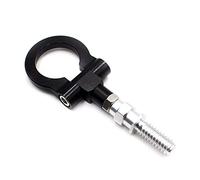 GDHKDDFL Ganchos de Remolque de aleación, Pegatina Decorativa for Coche, Parte Trasera, Delantera, Remolque, simulación de Carreras, Anillo, Gancho(Black)