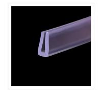 GDHKDDFL Láminas de Goma para sellar tuberías, Protector de Borde Goma translúcida 16.4 pies, fácil Cortar, for Piezas Chapa metálica y Puertas automóviles(7mm x 4mm)