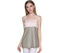 GDHKDDFL Pijamas para Embarazadas, Traje de protección contra la radiación, antirradiación electromagnética, electrodomésticos, Durante el Embarazo, Delantal, Ropa(Pink,L)