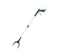 GDHKDDFL Recogedor en Forma de Garra, Recogedor de Mango Largo, Plegable, Giratorio, Herramienta Agarre, recogedor Basura for Pesca, Ayuda for alcanzar(Blue)