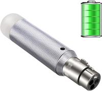 GdjRttk Controlador inalámbrico DMX DMX512, transmisor y receptor de luz LED, recargable para usar con luces de discoteca, luz de fiesta, cabeza móvil