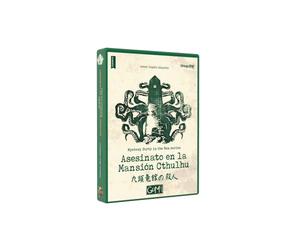 GDM - Asesinato en la Mansión Cthulhu - Mystery Party in The Box Series - Juego de Mesa - Role Play Game - de 7 a 9 Jugadores - A Partir de 15 años.180 min.
