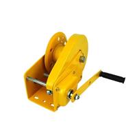 GDMDPTE Cabrestante Manual de Alta Resistencia con manivela para Remolque y Arrastre de embarcaciones - Capacidad de 1200 lbs. Cuerda Resistente a la corrosión de 30 m. Equipo Marino durad