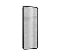 GDMDPTE Mampara de baño público para Hombres, mampara para urinario, mampara de baño, mampara de Pared para urinario, Ideal para escuelas, centros comerciales y hoteles (Negra, 2 Unidades)