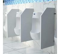 GDMDPTE Mampara divisora de Pared para urinario Masculino, mampara de privacidad para Inodoro, Accesorios para urinario con código de Esquina de Acero Inoxidable, para escuelas, Jardines d