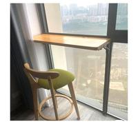 GDMDPTE Mesa de Comedor de Madera para Montaje en Pared con Soportes Plegables Mesa de Cocina Plegable para Montaje en Pared Mesa Colgante Plegable con Soporte