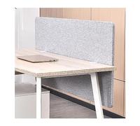 GDMDPTE Panel Divisor acústico para Escritorio Que Proporciona privacidad y un Entorno de Trabajo Tranquilo. Color Gris Claro. Pantalla divisoria insonorizada para cubículos con propiedades de reduc