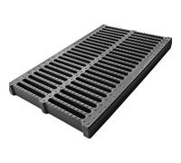 GDMDPTE Rejilla de desagüe Exterior Antideslizante de plástico para jardín, Cocina y baño. Gestión eficaz del Flujo de Agua. 25 x 50 x 4 cm.