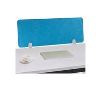 GDMDPTE Separador de Escritorio acústico con Abrazadera, Panel Separador de Escritorio insonorizado extraíble con 2 Clips, Ideal para oficinas, aulas, bibliotecas y Espacios de Lectura (Color Natura
