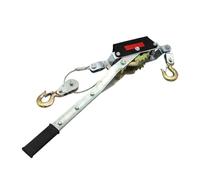 GDMDPTE Tensor de Cable de Acero de 4 toneladas, cabrestante Manual, Mini Tensor con Ganchos Dobles, Herramienta Resistente a la corrosión para Aplicaciones de elevación y tracción de Alta