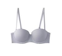 GDNIA Sujetador Push Up con Correa Desmontable para Mujer, Camiseta Suave sin Costuras con Relleno Grueso, Sujetador Demi con Aros