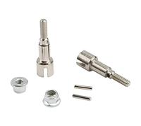 GDOOL M16107 Ejes de rueda trasera de metal y pasadores y tuerca de bloqueo M4 accesorios de repuesto para coches RC 1:16 16889 16890