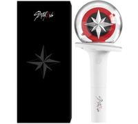 GDOU Stray Kids Bastón Luminoso Ver 2 con Control Bluetooth, adecuado para fans de Stray Kids, cumpleaños, Navidad, Rojo, Plástico, Metal