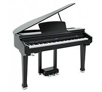 GDP-100 Digital Grand Piano by Gear4music Gloss Black