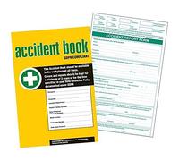 GDPR Compliant Business/Workplace HSE Accident - Cuaderno de informes (A4)