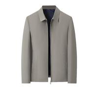 Gdqzzeaiix Chaqueta De Hombre Primavera,Chaqueta ejecutiva para hombre chaqueta informal negocios solapa primavera otoño prendas exteriores modernas con diseño elegante y versátil ideal uso diario