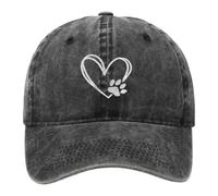 Gdqzzeaiix Gorras De Hombre Beisbol,Gorra de béisbol Unisex Lavable con Bordado de corazón para Uso al Aire Libre y Estilo Diario.