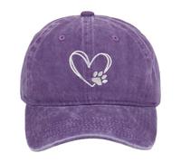 Gdqzzeaiix Gorras De Hombre Beisbol,Gorra de béisbol Unisex Lavable con Bordado de corazón para Uso al Aire Libre y Estilo Diario.